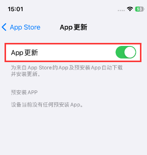 昔阳苹果15维修中心如何让iPhone15APP自动更新